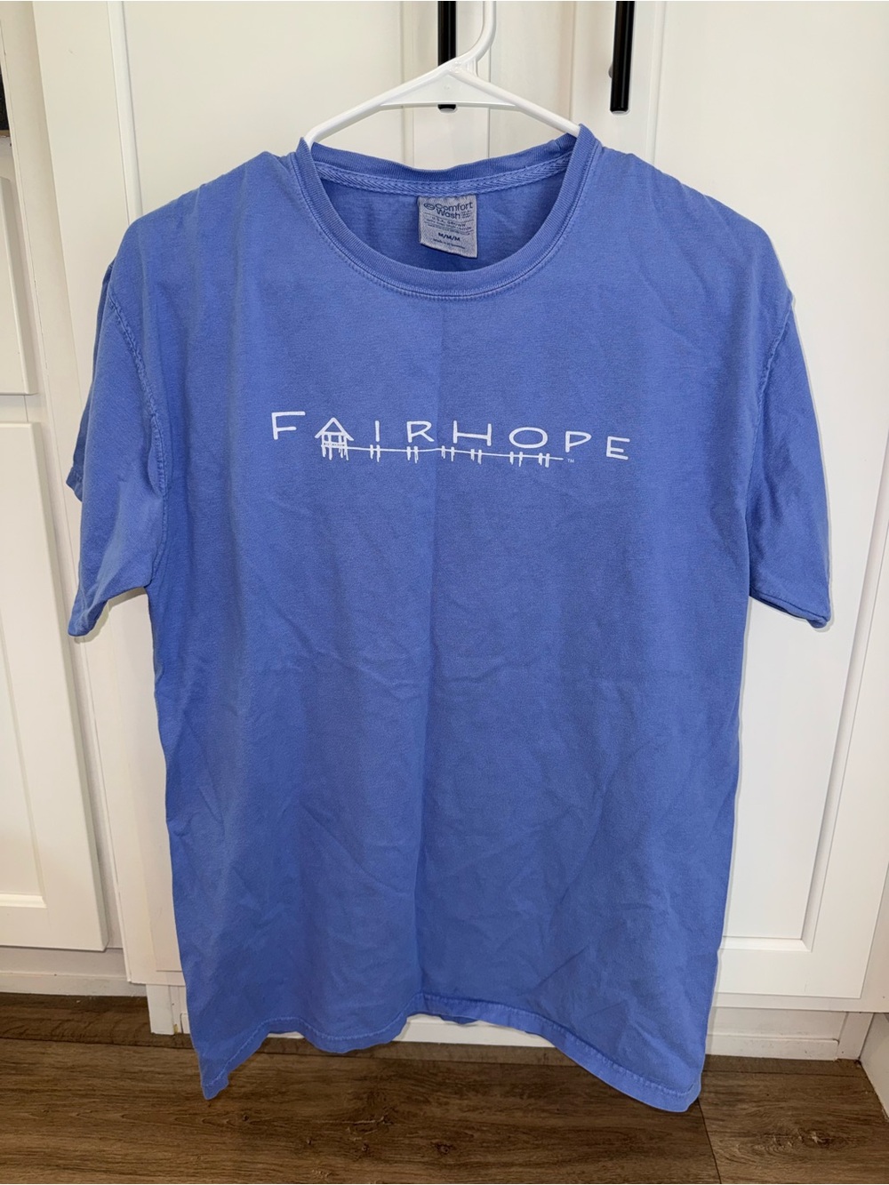 Blue Fairhope Alabama cotton t-shirt